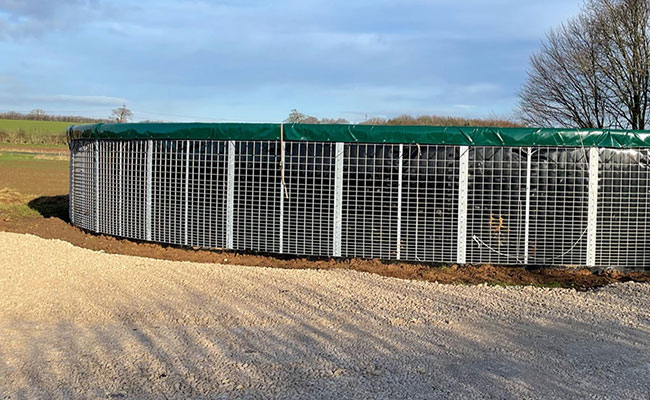 steel mesh slurry tank
