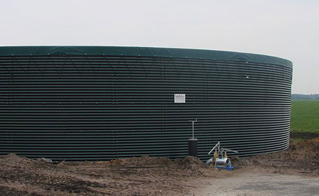 steel panel slurry tank